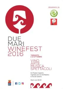 Il programma completo del Due Mari WineFest Clicca sulla locandina per ingrandirla