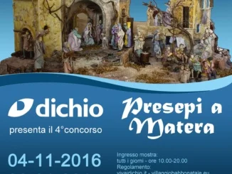 Premiazione della 4^ edizione del concorso “Presepi a Matera”
