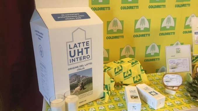 latte coldiretti