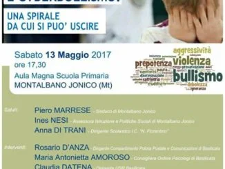 A Montalbano Jonico esperti a confronto su bullismo e cyberbullismo