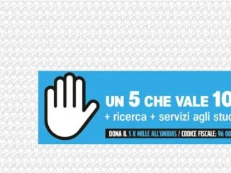 "Un 5 che vale 1000", la campagna dell’Unibas per destinare il 5x1000 all'Ateneo lucano