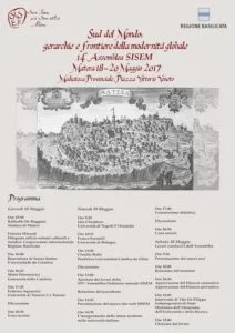 A Matera storici da tutto il mondo per il convegno internazionale “Sud del Mondo: gerarchie e confini della modernità globale”