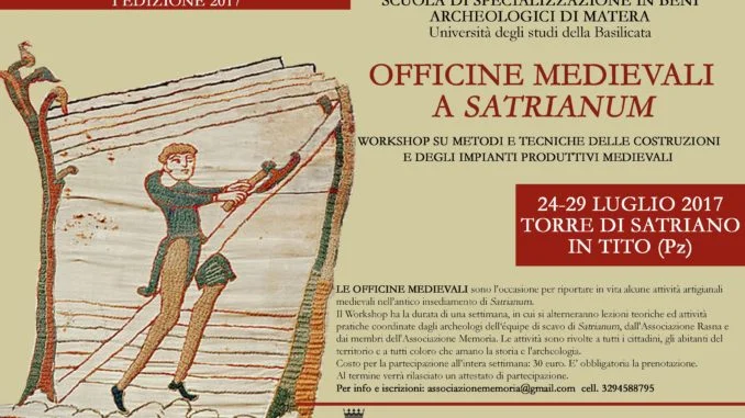 UNIBAS locandina officine