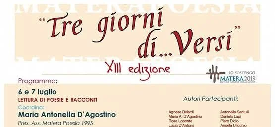 tre giorni di versi head