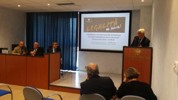 giornata confcommercio pz sulla legalità