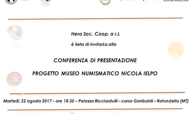 invito conferenza museo rotondella