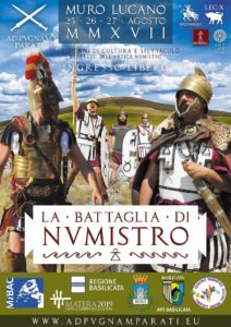 A MURO LUCANO VA IN SCENA LA BATTAGLIA DI NUMISTRO TRA ROMANI E CARTAGINESI