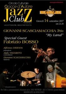 Concerto jazz con Fabrizio Bosso al Circolo culturale Gocce d'Autore