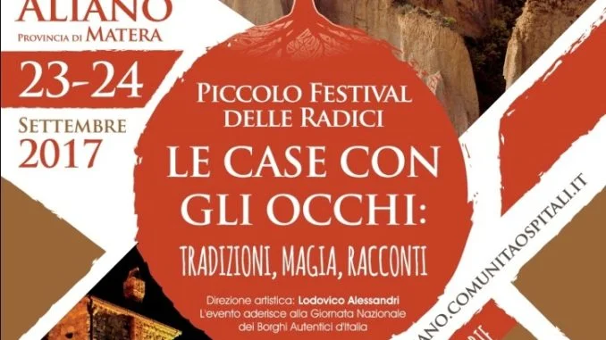 Locandina Piccolo festival radici aliano head