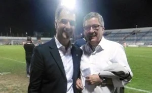 Le congratulazioni del presidente Angelo Tortorelli al neo vicepresidente dell’Uefa Michele Uva