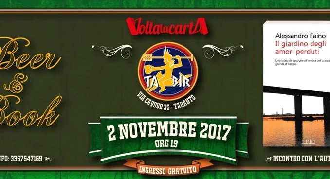 banner incontro con Faino