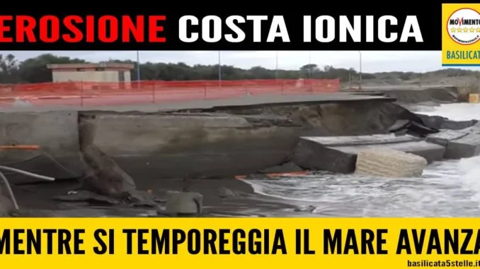 Erosione costa jonica