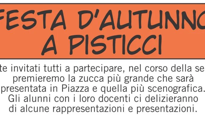 FESTA AUTUNNO PISTICCI HEAD