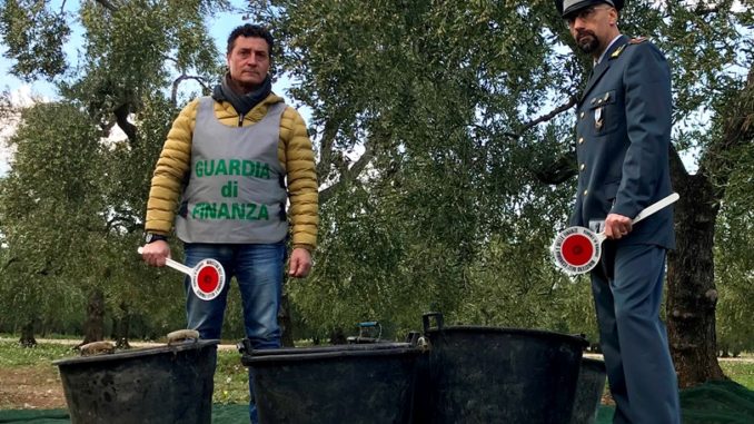 Sequestro olive