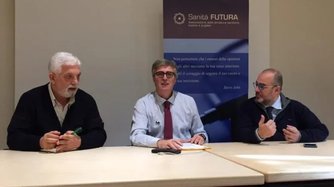 bradascio con dirigenti di Sanità Futura