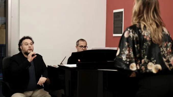 il maestro zingariello e allieva