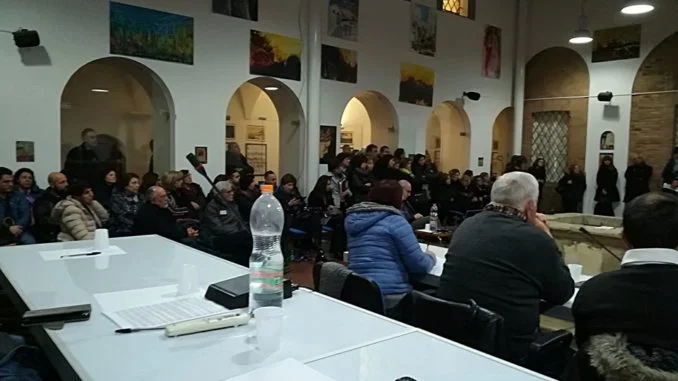 Un momento del Consiglio Comunale aperto