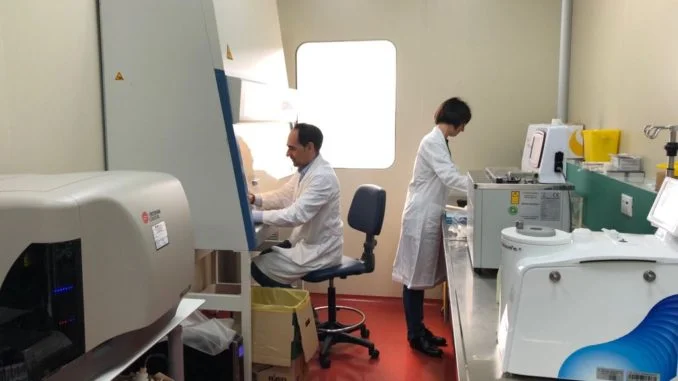 Bari Uno dei laboratori dell'Istituto tumori