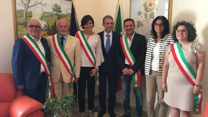 I Sindaci con il Ministro Costa