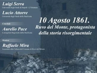 Presentazione convegno “10 agosto 1861, Ruvo del Monte protagonista della storia risorgimentale”