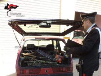 palazzo san gervasio: furto aggravato, danneggiamento e deturpamento di bellezze naturali. un arresto dei carabinieri. 59 foto n. 1 1 radio laser news matera potenza puglia basilicata