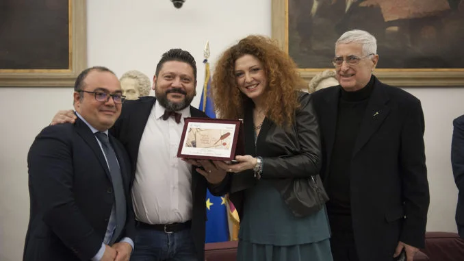 terzo posto sezione musica per Francesco Triunfo gruppo Opinea di Miglionico