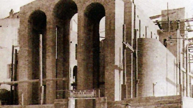 CHIESA DI SAN ROCCO IN COSTRUZIONE