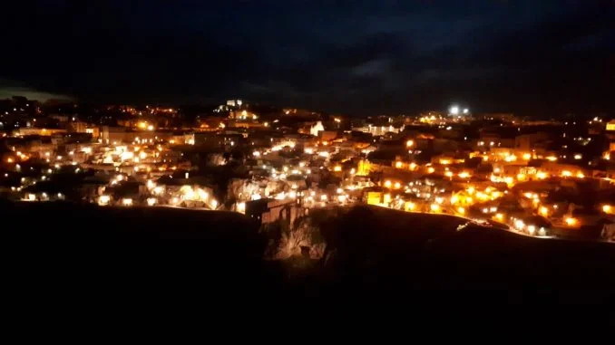 matera dal belvedere di murgia timone