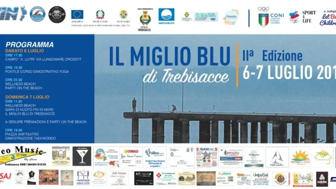 COMUNICATO STAMPA - TREBISACCE - IL MIGLIO BLU II EDIZIONE