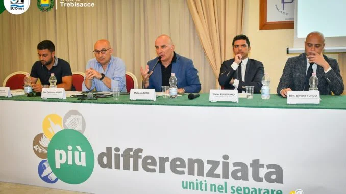COMUNICATO STAMPA - TREBISACCE - PRESENTATO NUOVO PROGETTO RACCOLTA DIFFERENZIATA