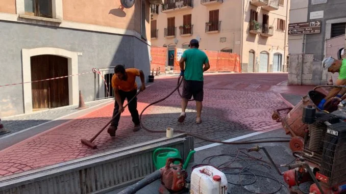 FOTO 1 - LAVORI IN CORSO