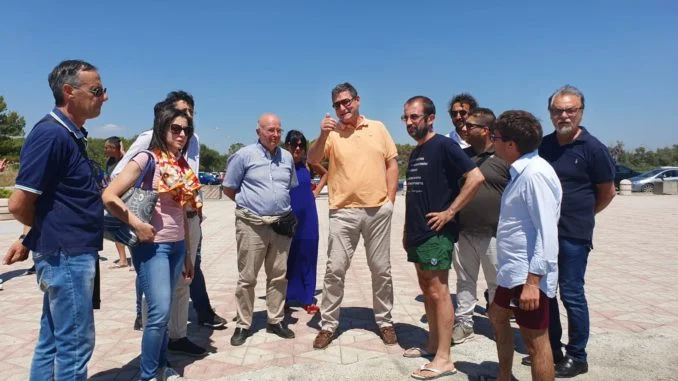 Rosa, Merra e Leone sopralluogo spiagge metapontino