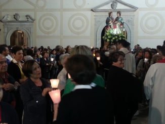 pisticci: la fiaccolata per i santi medici ultima festa religiosa in citta'