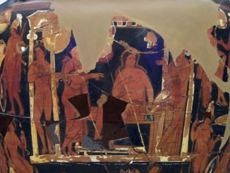 notte europea dei ricercatori, visite guidate al "cratere a monumentale a figure rosse della tomba 33 di timmari"