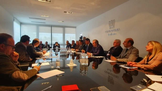 Tavolo con presidente Bardi