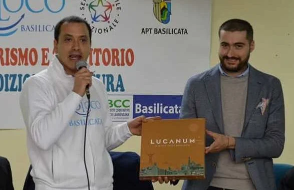 Il Presidente Franciosa e Vito Santarcangelo