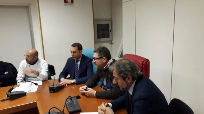 4.3.2020_Arpab, Rosa, Fanelli e Busciolano incontrano i sindacati_2