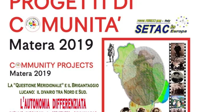 PROGETTI DI COMUNITA'