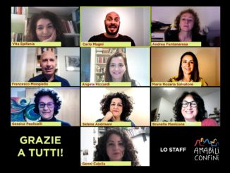 amabili confini 2020 in streaming: numeri, racconti e parole di una edizione online