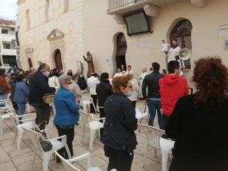PISTICCI EMERGENZA CORONAVIRUS: PER 13 GIORNI RITO IN PIAZZA UMBERTO PER S.ANTONIO DA PADOVA