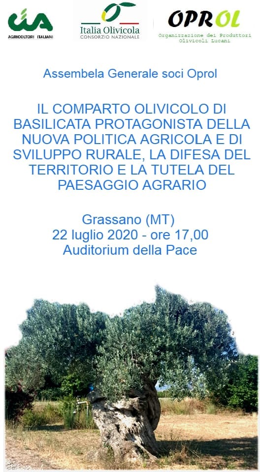 OPROL: ASSEMBLEA A GRASSANO MARTEDI’ 22