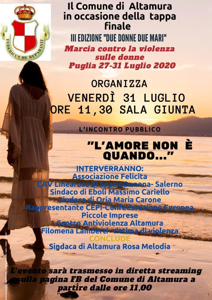 Altamura: “L'amore non è quando...”