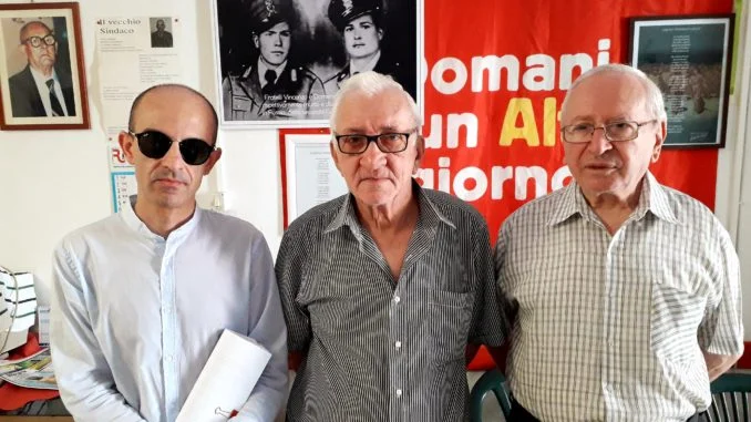 Al Circolo Culturale “Berardino Grieco” con i rappresentanti del Comitato Cisterna e Tamburrano - foto di Antonio Avantaggiato