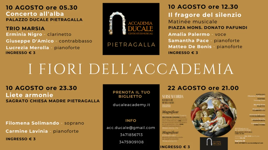 I FIORI DELL’ACCADEMIA