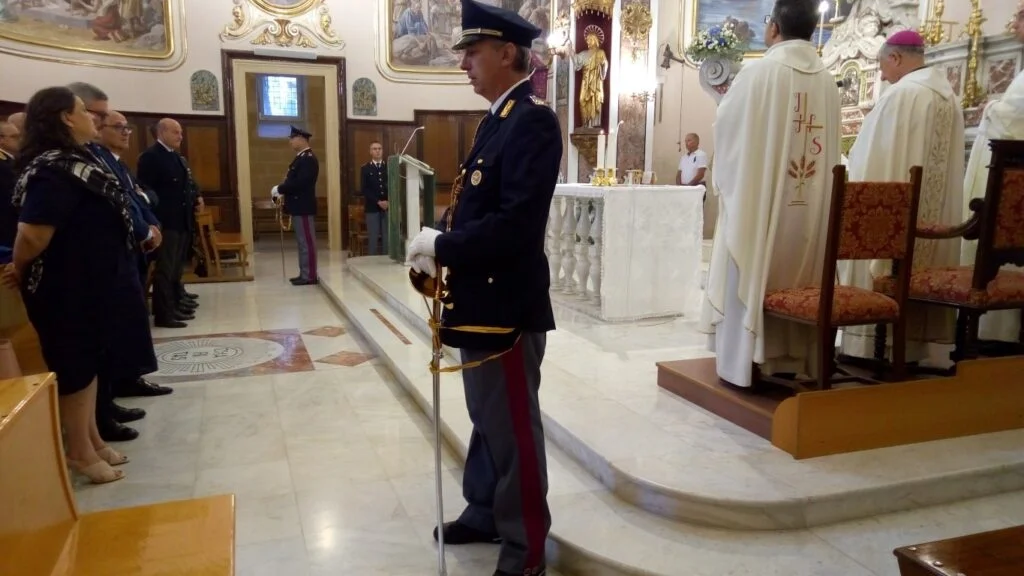 LA POLIZIA CELEBRA SAN MICHELE ARCANGELO