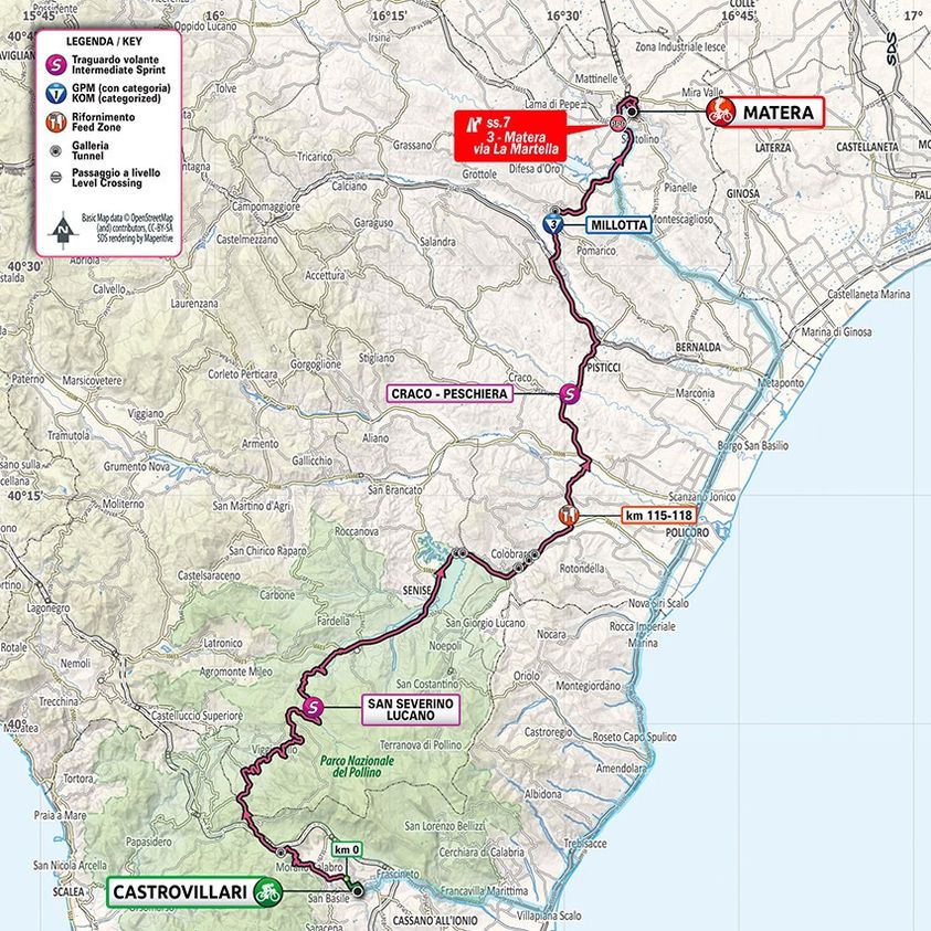 Pisticci: Giro d'Italia. Modifiche alla circolazione stradale. Il sindaco informa