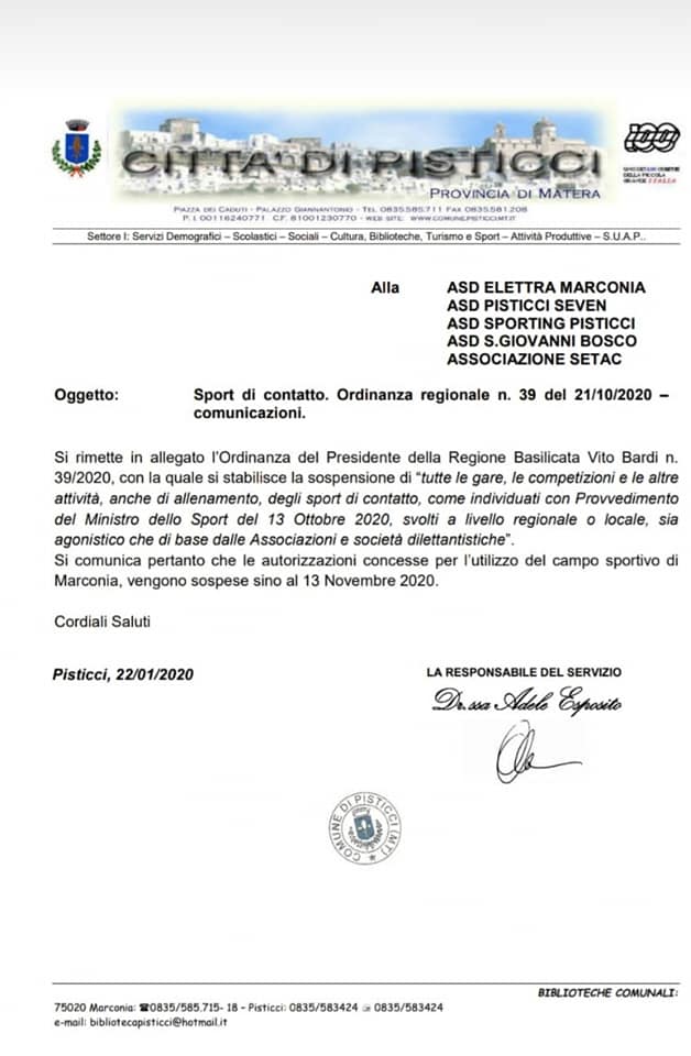 Di Benedetto: verba volant, scripta manent (Le parole volano, gli scritti rimangono).