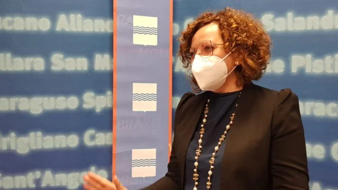 Il sindaco di Chiaromonte Valentina Viola