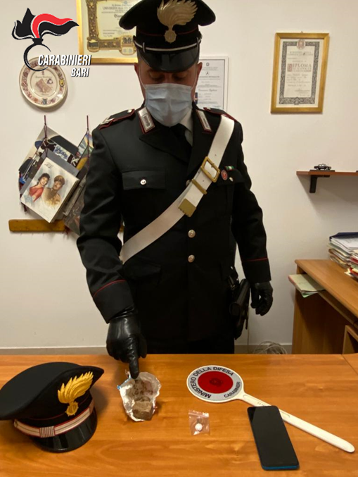 Putignano: Preso corriere di Eroina. Faceva la spola tra Putignano e Noci.
