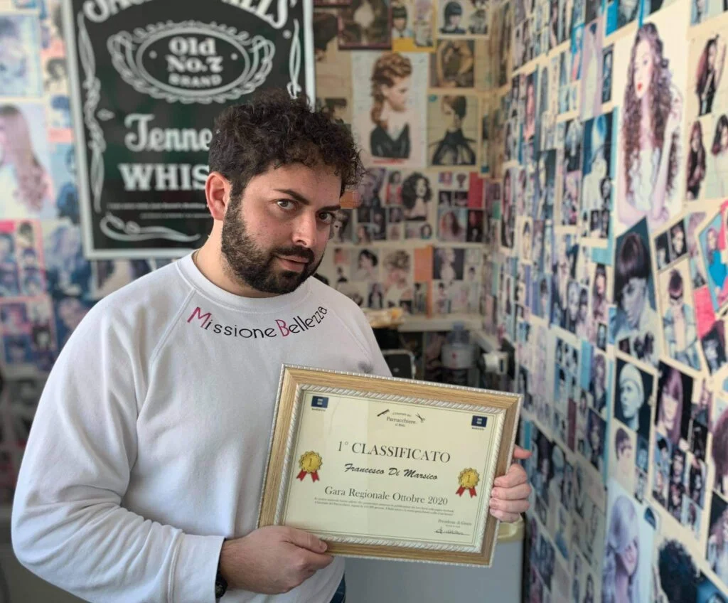 Giovane talento hairstylist in Lucania: primo posto per Francesco Di Marsico